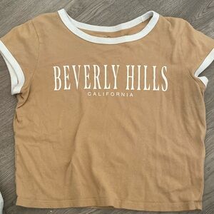 Hollister, Beverly Hills, California T-shirt size medium good condition